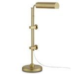 Product Image 2 for Satire Brass Industrial Table Lamp from Currey & Company