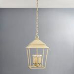 Product Image 5 for Natick 4-Light Small Lantern - Aged Brass from Hudson Valley