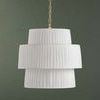 Product Image 4 for Rya Plated Linen Pendant from Mitzi