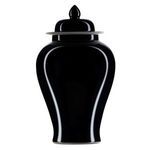 Product Image 1 for Imperial Black Medium Temple Jar from Currey & Company