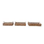 Product Image 1 for Linette Decorative Hand-Woven Rattan Trays with Handles, Set of 3 from Creative Co-Op