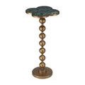 Product Image 1 for Quatrefoil Green Accent Table from Currey & Company