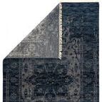 Product Image 1 for Abington Hand Knotted Medallion Blue/ Gray Area Rug from Jaipur 