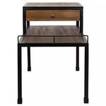 Product Image 3 for Webster Side Table, Dark Walnut With Metal from Noir
