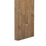 Detailed wood texture close-up focusing on the leg surface with knots and grain