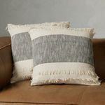 Product Image 2 for Danes Pillow Grey Stripe from Four Hands