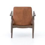 Product Image 18 for Braden Wood-Framed Brown Leather Accent Chair from Four Hands