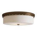 Product Image 1 for Barnabe Brass Flush Mount from Currey & Company