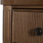 Product Image 15 for Andrea Oak Wood Nightstand - 1 Drawer, Antique Bronze from Gabby