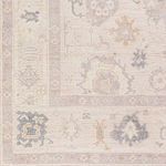 Product Image 2 for Revere Vintage-Inspired Hand-Knotted Cream / Medium Gray Rug - 2' x 3' from Surya