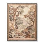 Product Image 1 for Riverside Village Beige / Green Wall Art from Loloi