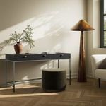 Product Image 43 for Trey Black Wash Modular Writing Desk from Four Hands