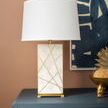 Product Image 3 for Elgin Geometric White Marble Lamp from Villa & House