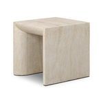 Product Image 2 for Brad Faux Travertine End Table from Four Hands