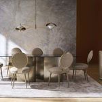 Product Image 6 for Apollo Round Dining Chair from Caracole