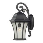 Product Image 1 for Wellington Park 1 Light Outdoor Wall Mount In Weathered Charcoal from Elk Lighting
