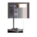 Autrand Bronze Desk Lamp with tubular adjustable shade, swiveling arm, and metal base in oil-rubbed bronze finish