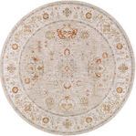 Product Image 1 for Avant Garde Woven Light Beige / Golden Rug - 6'7" Round from Surya
