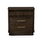 Product Image 2 for Brown Wood Modern Streamline Nightstand from Caracole