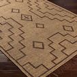 Product Image 4 for Touareg Global Geometric Tan / Dark Brown Rug - 6' x 9' from Surya