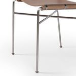 Product Image 8 for Wharton Faux Leather Dining Chair - Sierra Nude from Four Hands