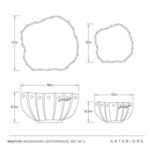 Product Image 9 for Neushoorn Centerpieces, Set of 2 from Arteriors