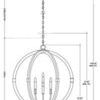 Product Image 12 for Bastian Sandstone Orb Chandelier from Currey & Company