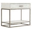 Product Image 4 for Loft Alvar Nightstand In Brushed White from Bernhardt Furniture