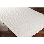Product Image 3 for Kindred Light Gray Textured Striped Rug from Surya