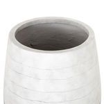 Top-down view of Ingall Planter showing deep hollow interior and smooth circular rim