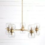 Pearson Chandelier Gold Leafed Iron image 4