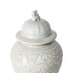 Product Image 6 for Sage Green Embossed Fish Temple Jar from Legend of Asia