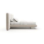 Product Image 3 for Overlap Upholstered 2 Panel King Bed from Caracole