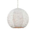 Product Image 1 for Octavia Large White Pendant from Currey & Company