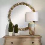 Product Image 3 for Dinar Round Aged Gold Mirror from Uttermost