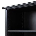 Product Image 19 for Admont Worn Black Veneer Traditional Bookcase from Four Hands
