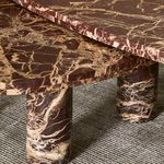 Product Image 11 for Zion Merlot Marble Coffee Table Set from Four Hands