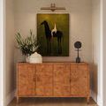 Product Image 9 for Evie Burl Credenza from Currey & Company