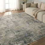 Product Image 5 for Ezra Modern Abstract Gray/ Beige Rug - 7'10" x 9'6" from Jaipur