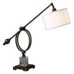 Product Image 2 for Uttermost Levisa Dark Bronze Desk Lamp from Uttermost
