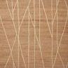 Ivory-toned Bodhi Natural rug with linear and braided jute details in natural beige hues