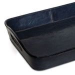 Product Image 3 for Derby Parlor Blue Leather Tray from Regina Andrew Design