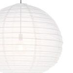 Product Image 2 for Ringo Small White Round Paper Pendant from Regina Andrew Design