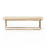 Product Image 14 for Sled Thames Cream Bench from Four Hands