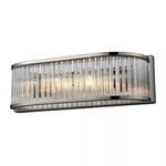 Product Image 1 for Braxton 2 Light Vanity In Polished Nickel from Elk Lighting