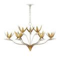Product Image 15 for Paradiso SIlver and Gold Steel Chandelier from Currey & Company