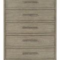 Product Image 3 for Linville Falls Pisgah Oak Veneer Five Drawer Chest from Hooker Furniture