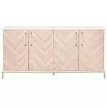 Product Image 3 for Nouveau White Media Sideboard from Essentials for Living