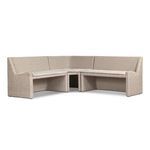 Product Image 2 for Senna Outdoor Dining Banquette L Shape - Vintage White from Four Hands