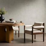 Product Image 2 for Redmond White Fiqa Dining Armchair - Fiqa Boucle Light Taupe from Four Hands